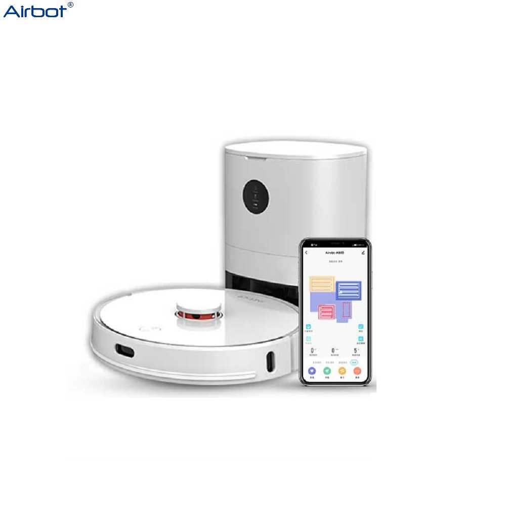 Airbot A800 Robotic Vacuum Cleaner with Empty Dock LDS/ 2700Pa APP/ Map