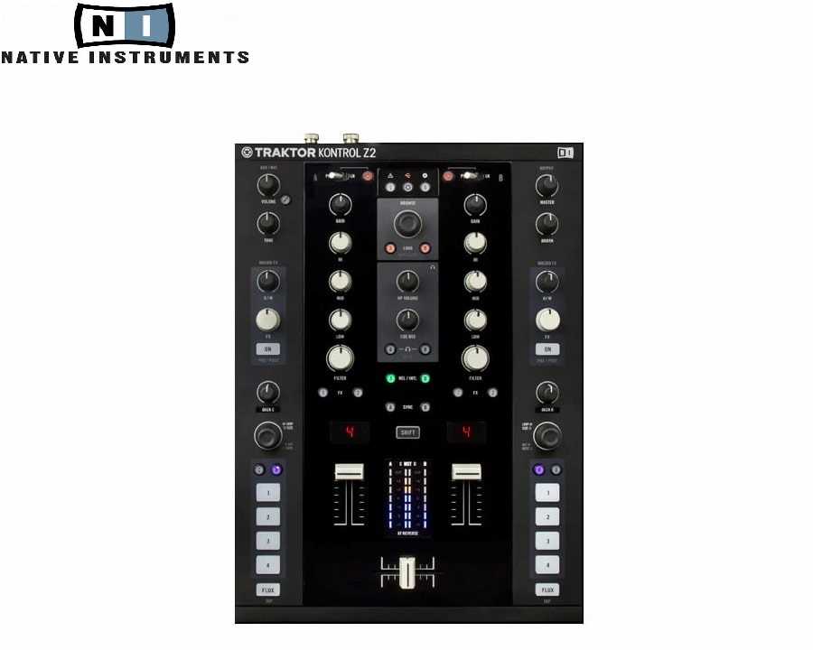 Native Instruments Traktor Kontrol Z2 Chroma Caps 2Channel Battle