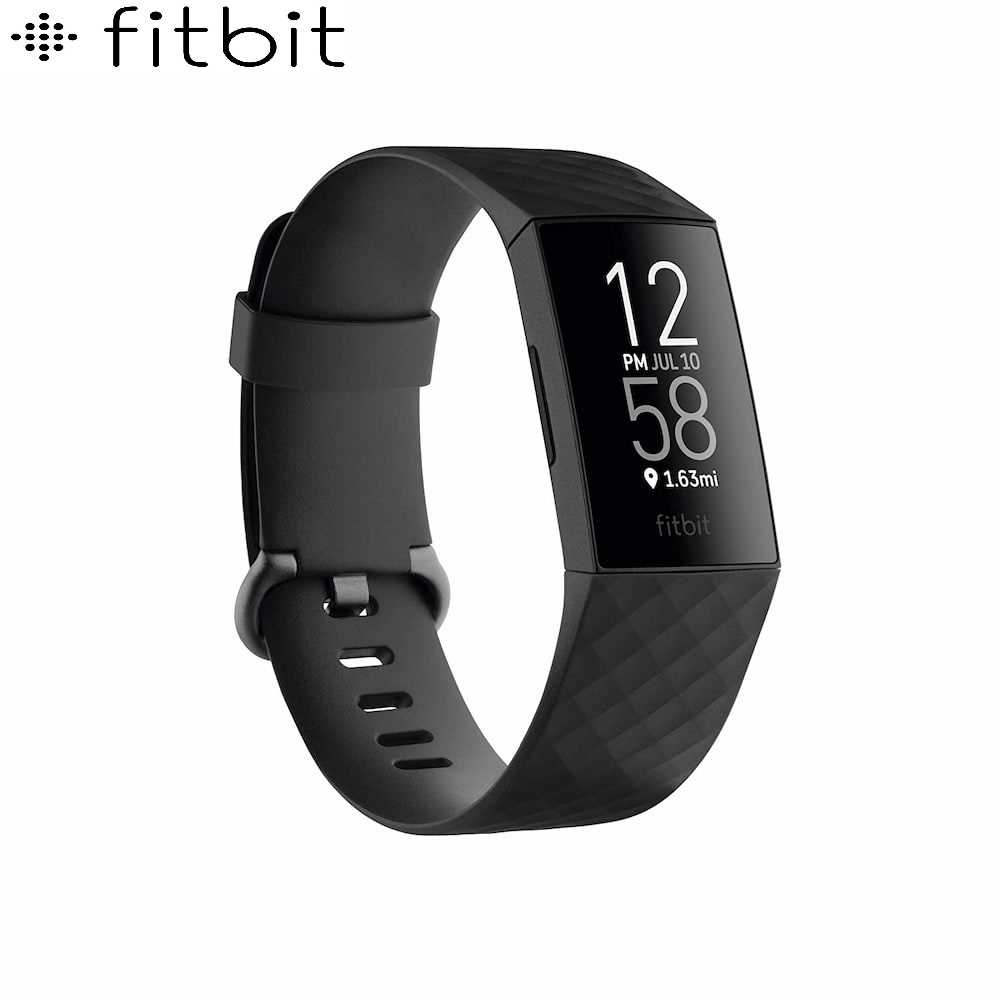 Fitbit Charge 4 Fitness And Activity Tracker With BuiltIn GPS (Black