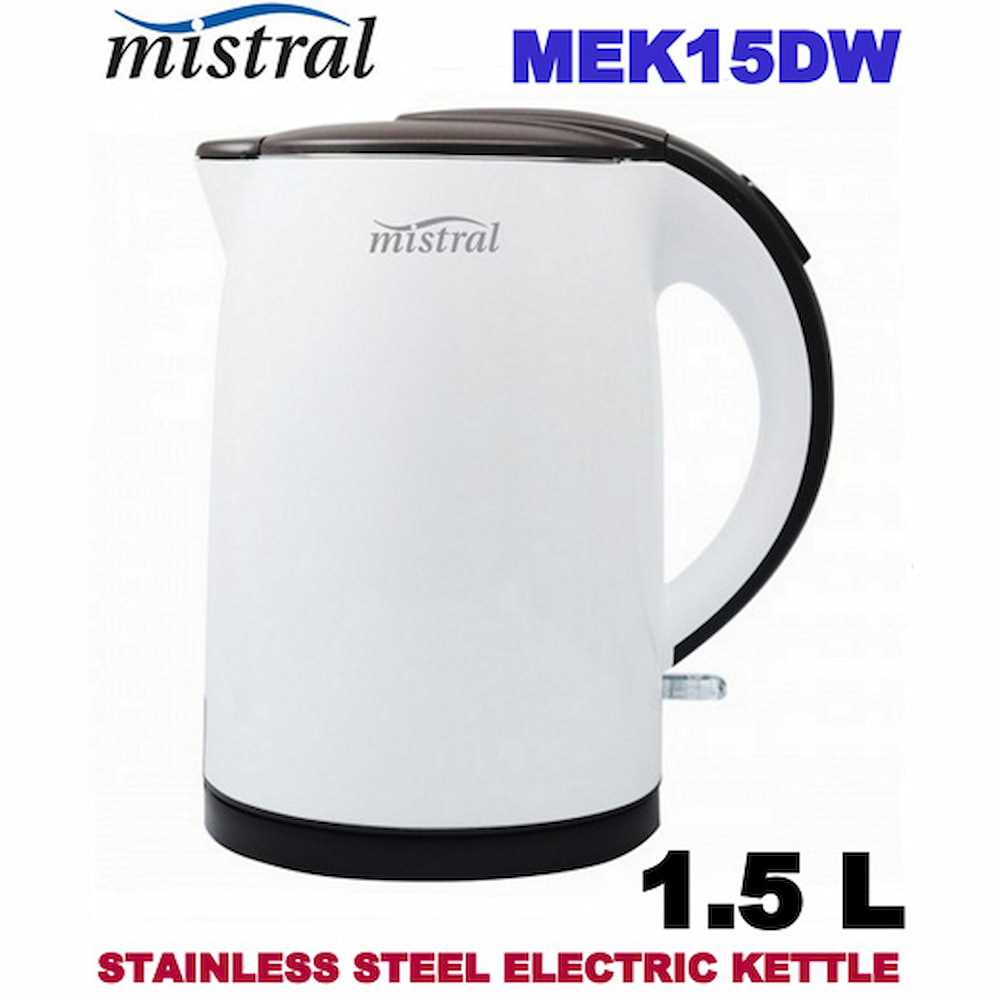 Mistral 1.5L MEK15DW Stainless Steel Electric Kettle Online at Best