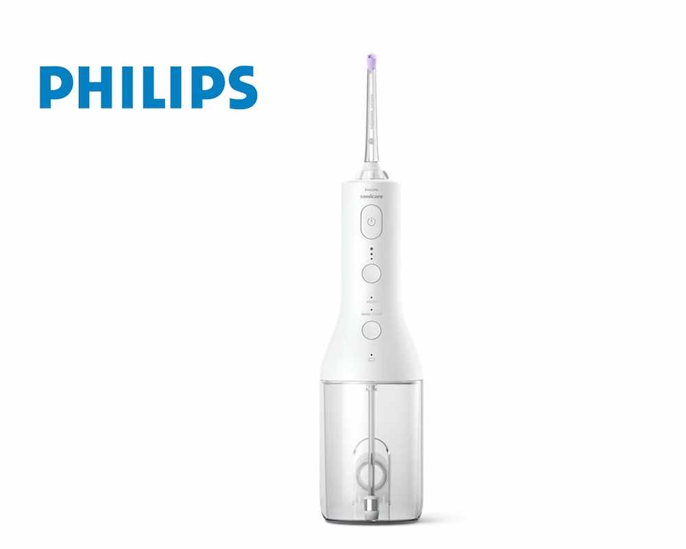 Philips HX3806/31 Cordless Power Flosser 3000 with Quad Stream