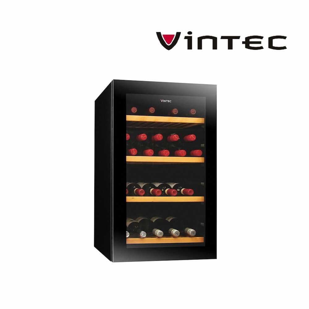 Vintec VWS035SBAX 30 Bottle Single Zone Wine Chiller Online at Best