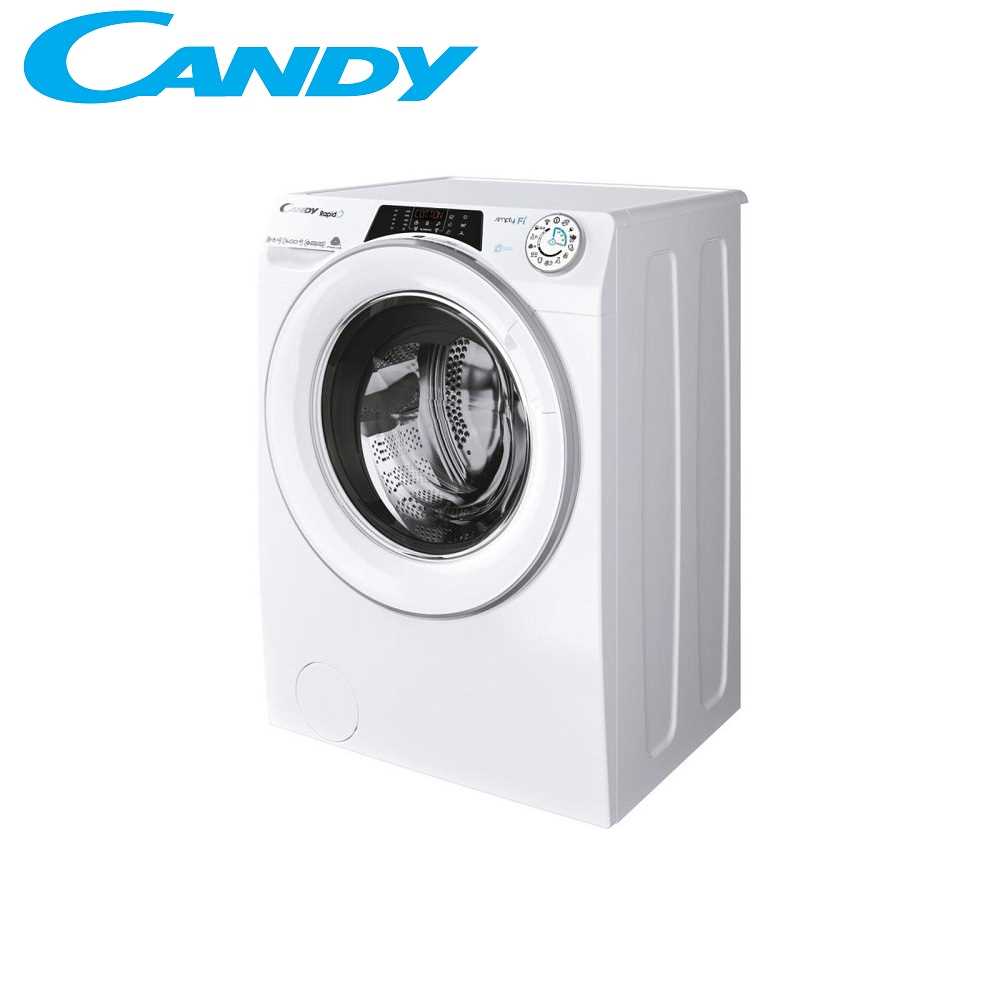 Candy ROW4856DWMCE1S Rapido Front Load 8KG Washer + 5KG Dryer (White