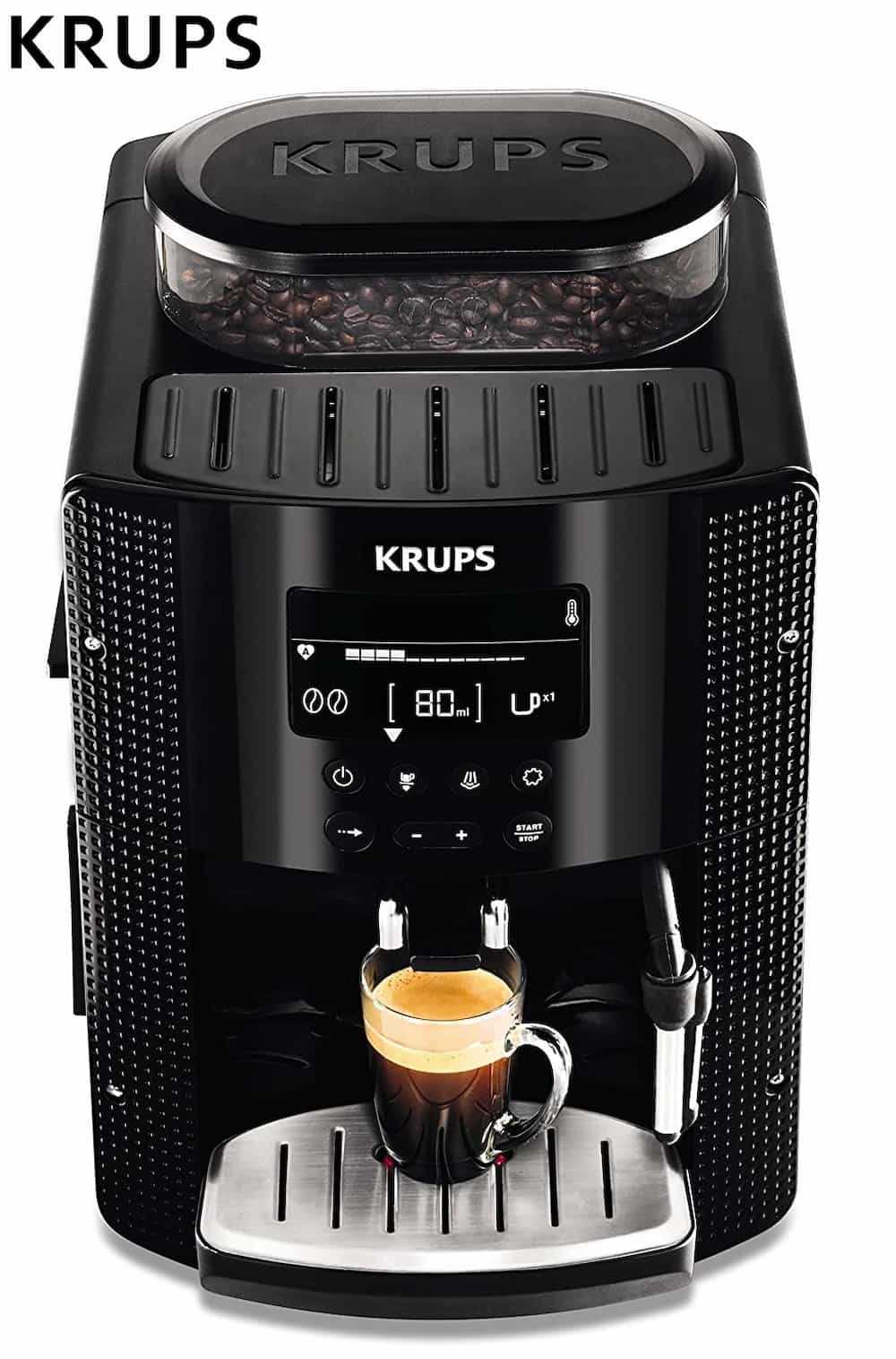 Krups Espresseria EA8150 Automatic Bean to Cup Coffee Machine Black Online at Best Price in