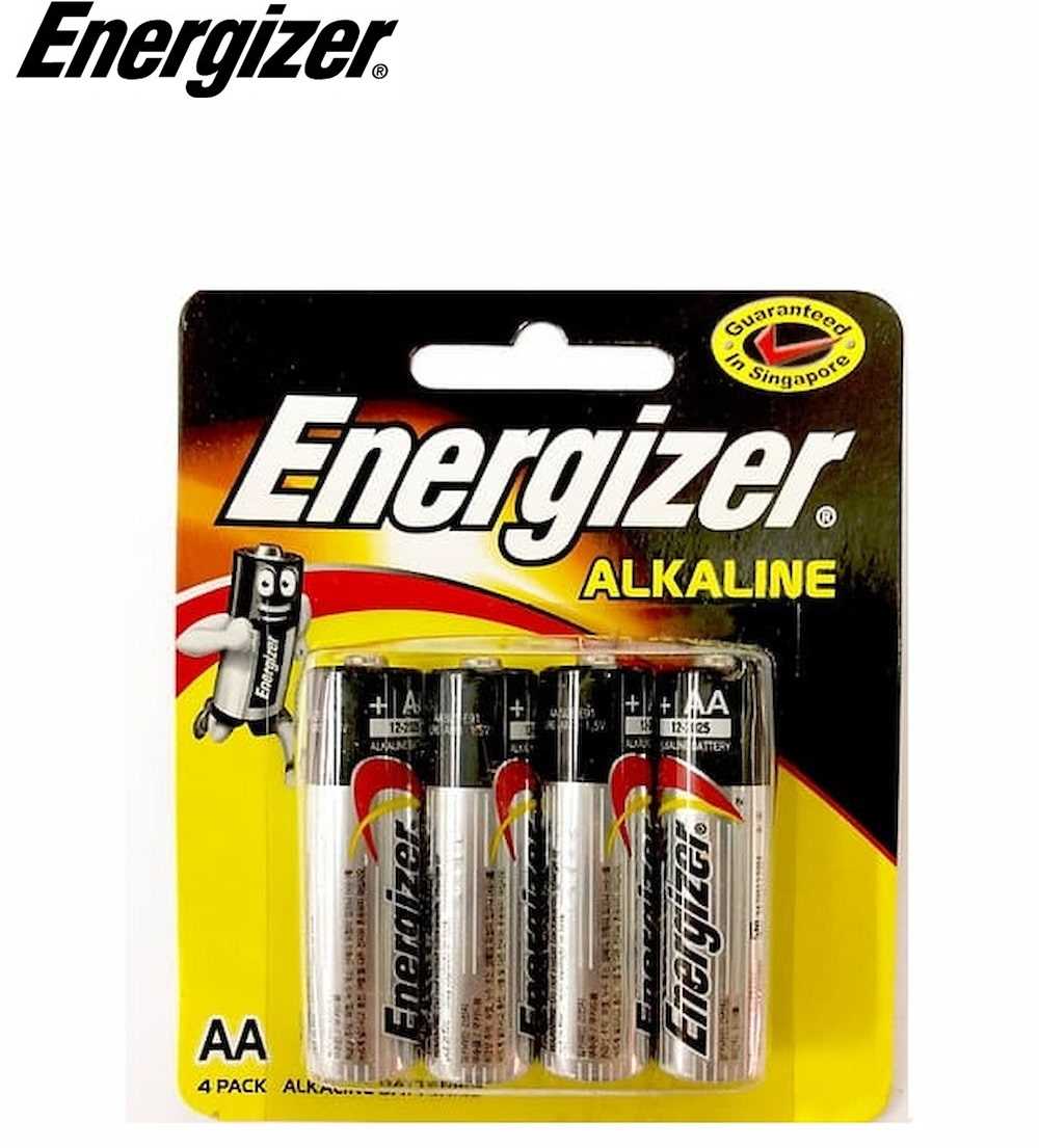 Energizer AA Alkaline Battery (4pcs) Online at Best Price in
