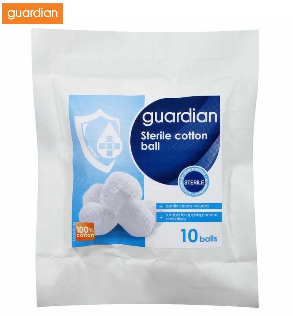 Guardian Sterile Cotton Wool Ball (10pcs) Online at Best Price in