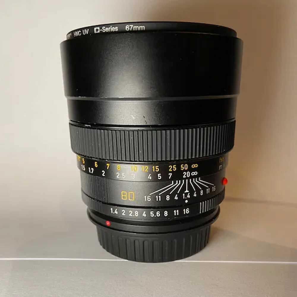 Rental Camera Lens Leica R 80mm Summilux f1.4 EF Camera Lens for