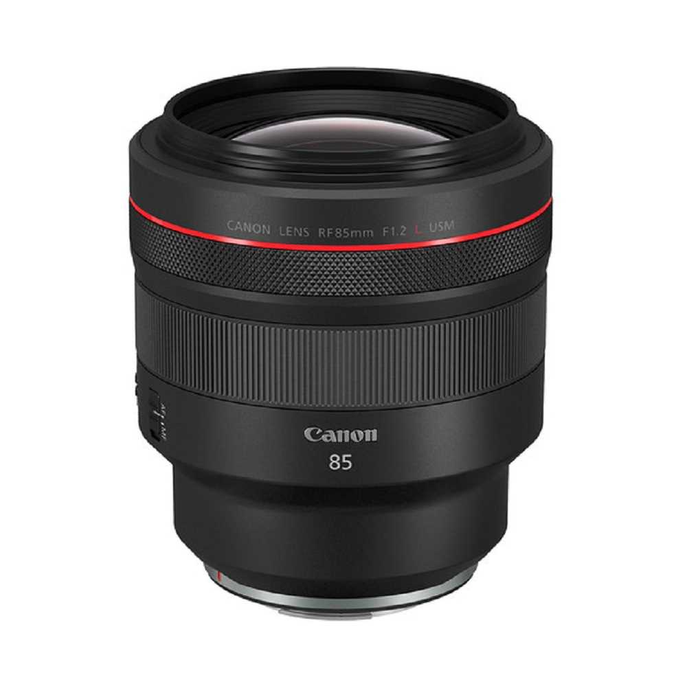 Rental Camera Lens Canon RF 85mm f/1.2 L USM Camera Lens (Black