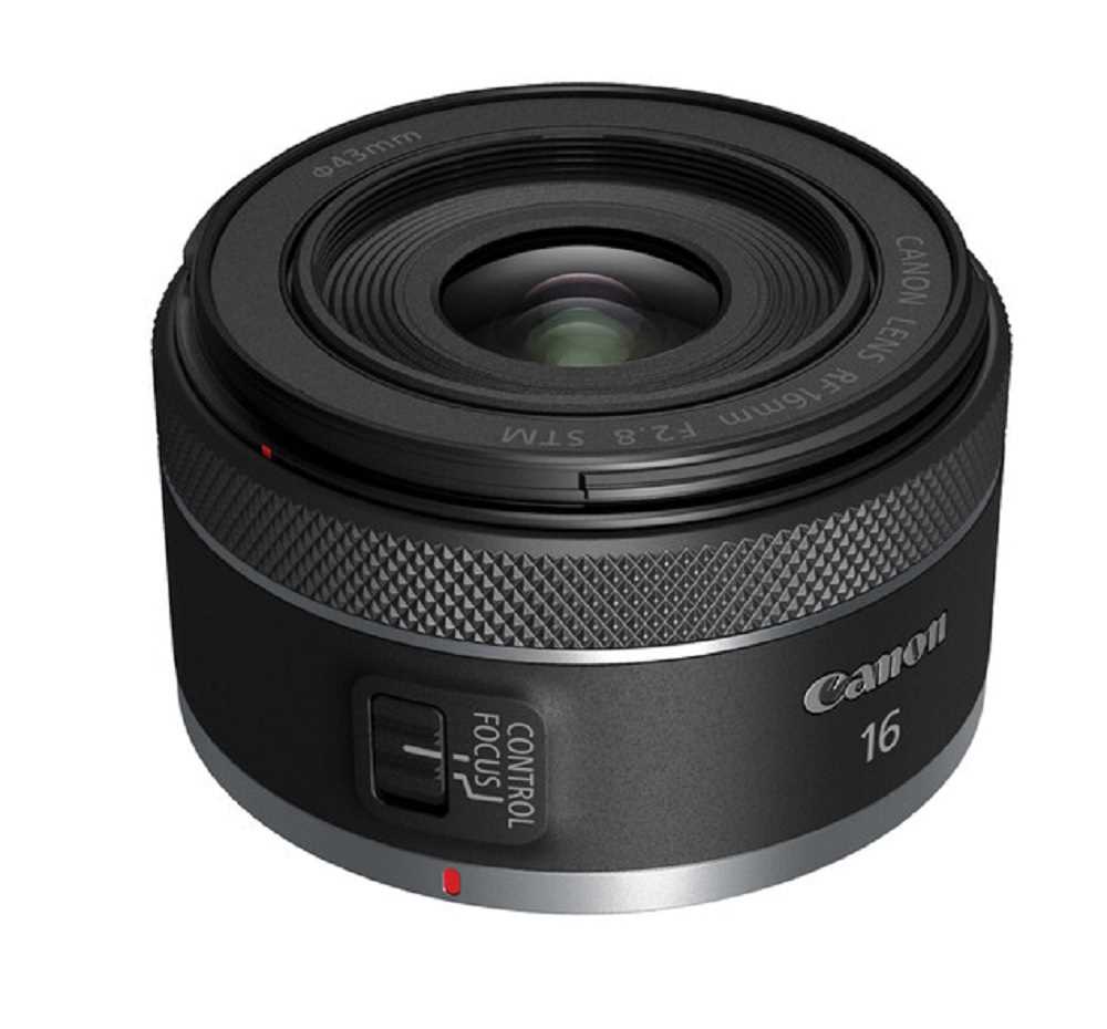 Rental Camera Lens Canon RF 16mm f/2.8 STM Camera Lens (Black