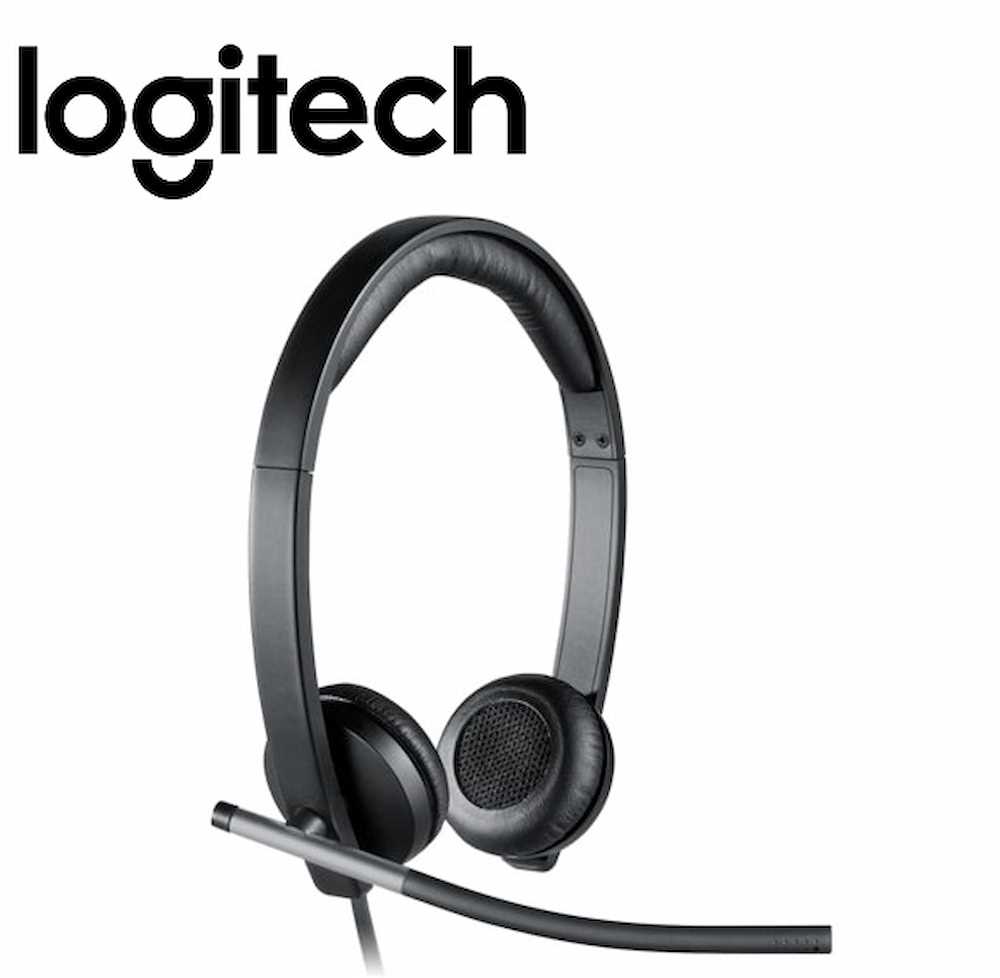 Logitech H650e Business Headset with Noise Cancelling Mic Black Online at Best Price in