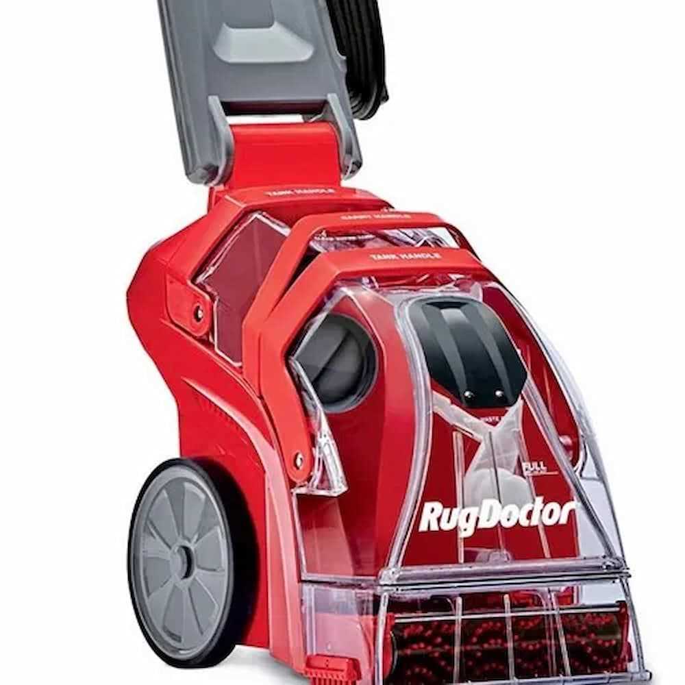 Rental Carpet Cleaner Rug Doctor Carpet / Upholstery cleaner Red