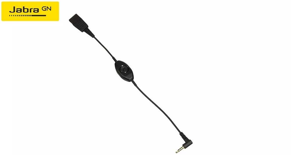 Jabra 8800-00-103 Headset Cable (Black) - Online at Best Price in