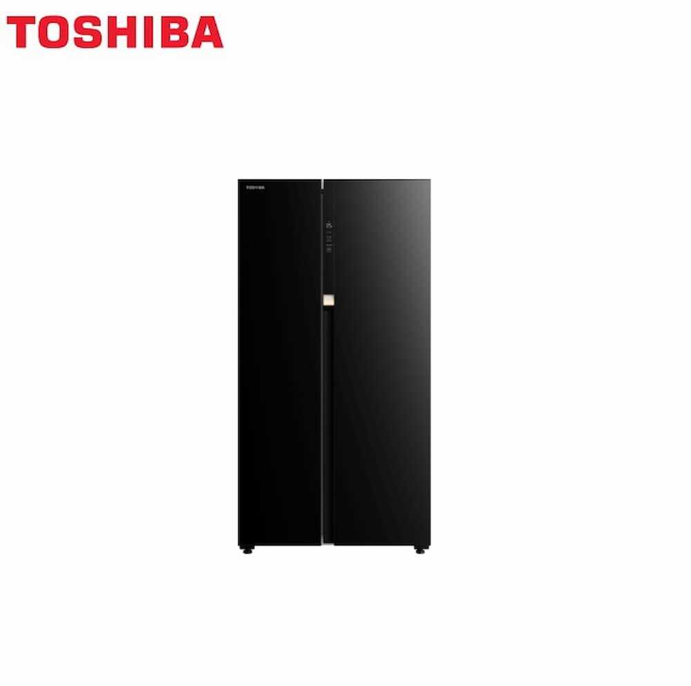 Toshiba GRRS780WEPGX Side By Side Fridge (Black) Online at Best