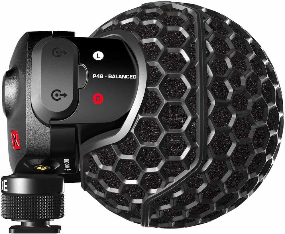 Rental Microphone Rode Stereo VideoMic X BroadcastGrade Stereo OnCamera Microphone