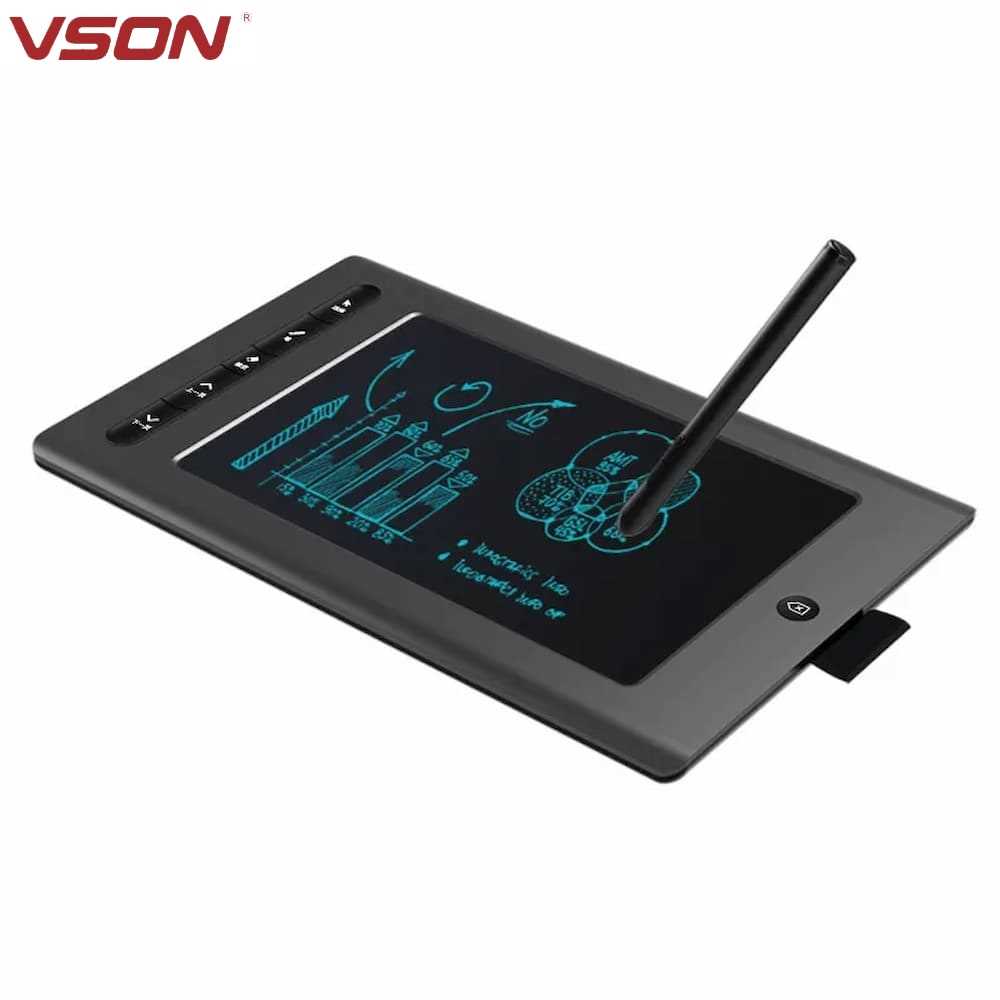 Vson WP9618 2.4G Wireless connection Graphic Tablet For Digital Drawing