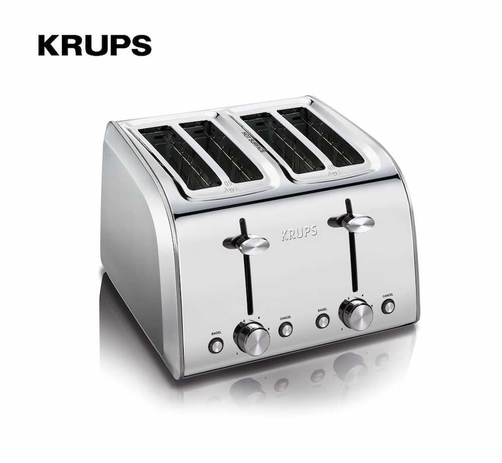 Krups KH251D51 4Slice Stainless Steel Toaster 3 EasyToUse