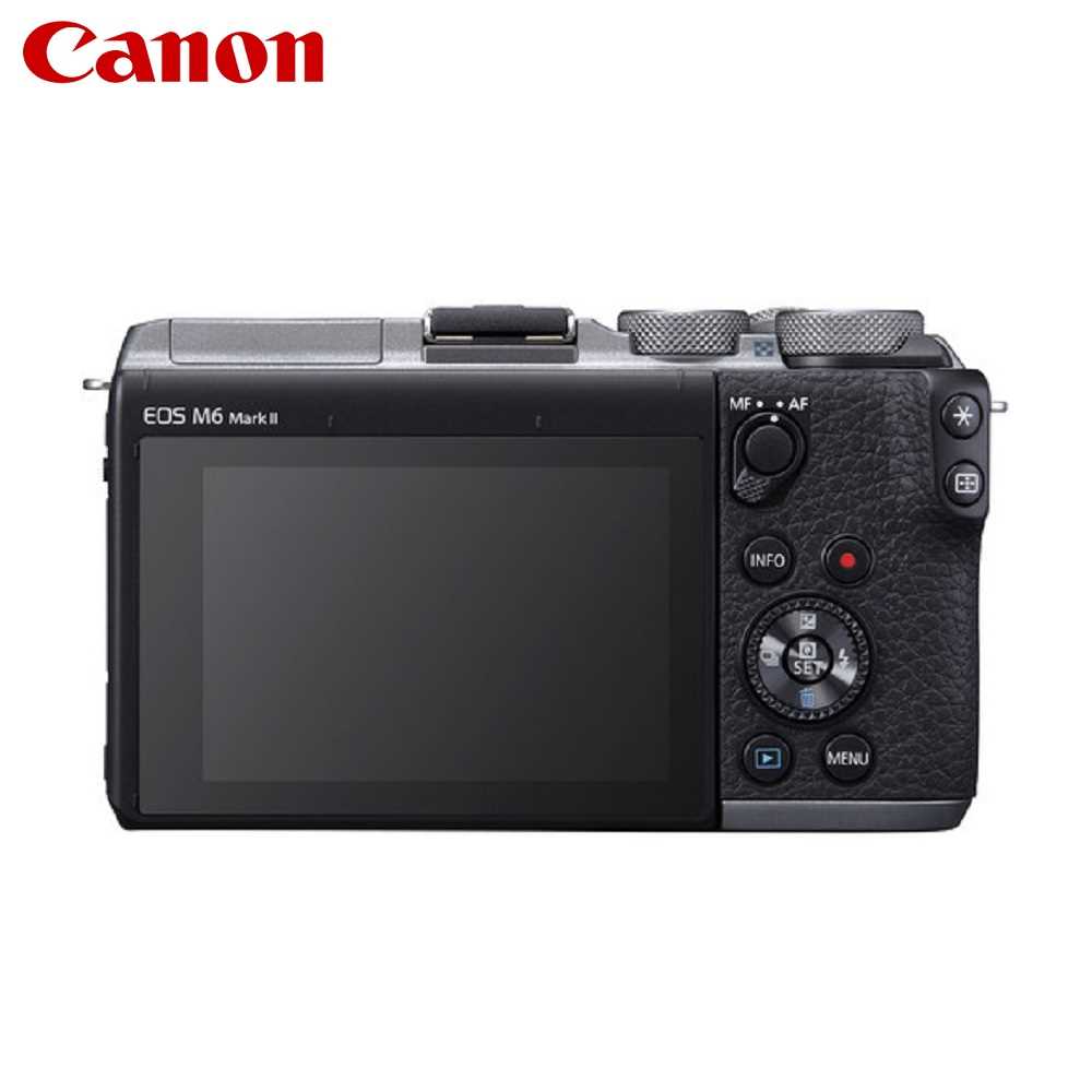Canon EOS M6 Mark II Mirrorless Camera (Silver) Online at Best Price