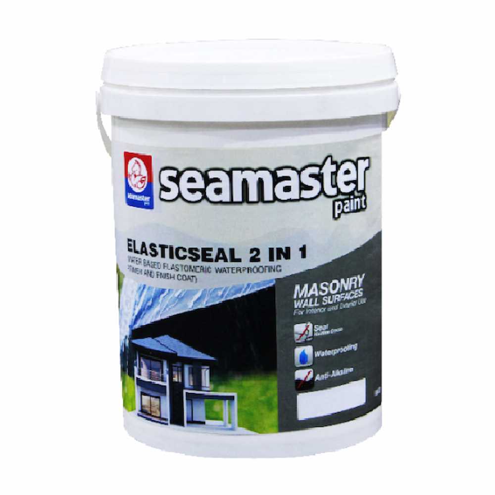 Seamaster Elasticseal 2 in 1 Water Based Elastomeric Waterproofing