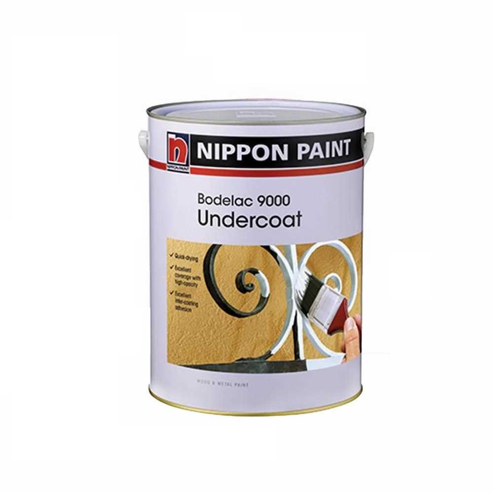 Nippon Paint Bodelac 9000 Undercoat White For Wood & Metal White