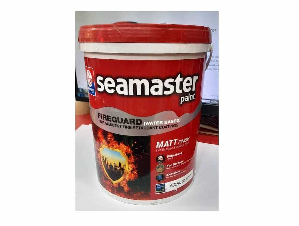 Seamaster Fire Guard Fire Retardant Coatings (Water Based) White