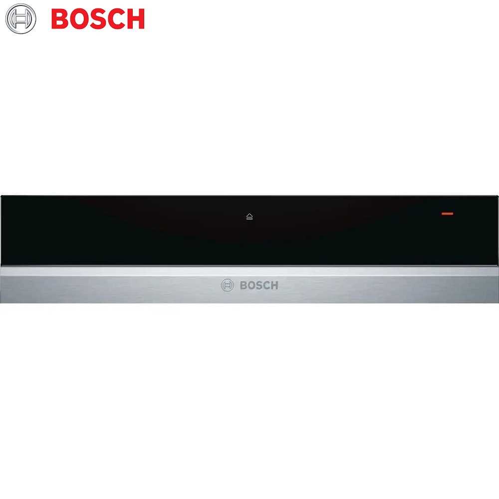 Bosch BIC630NS1B Stainless Steel Warming Drawer (Black & Silver