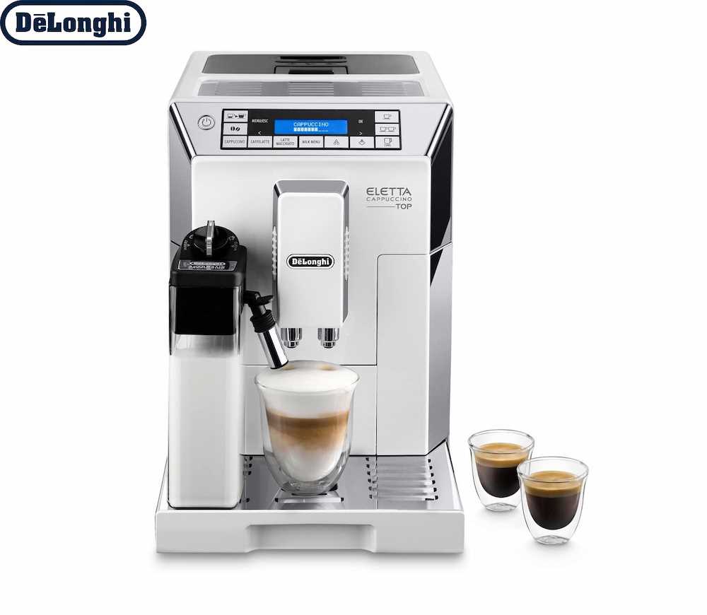 Delonghi ECAM45.760.W Eletta Fully Automatic Coffee Machine Silver