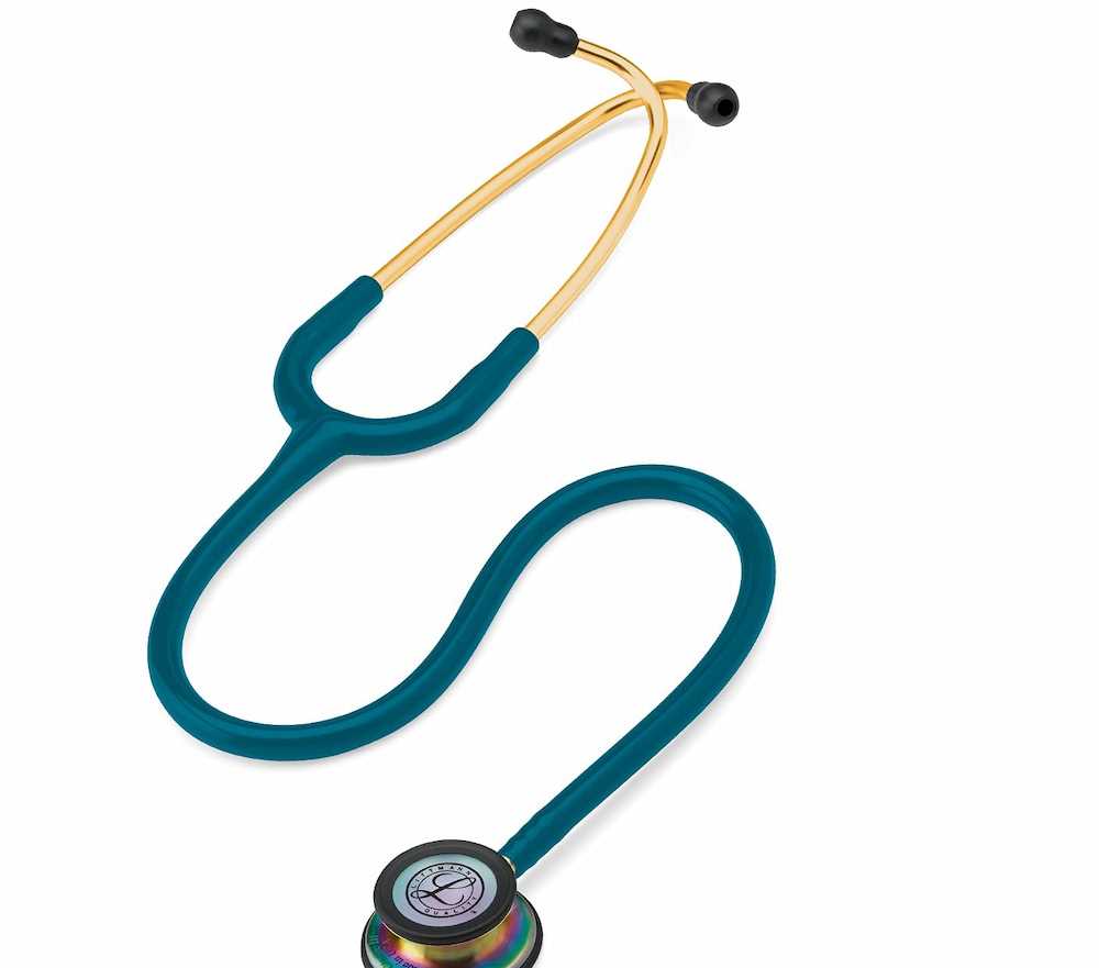 3M Littmann Classic III Monitoring Stethoscope, RainbowFinish