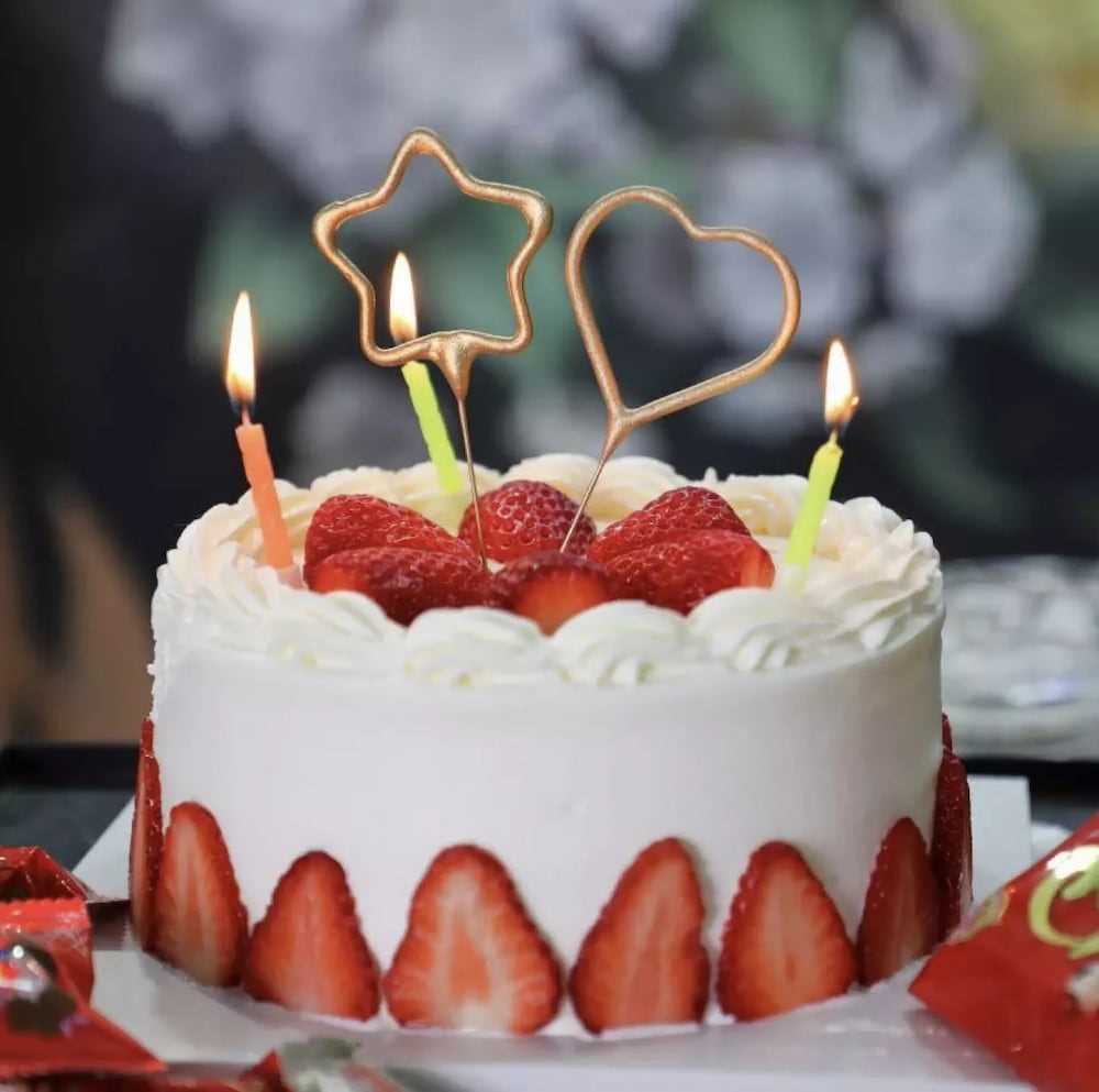 Gold Sparkler Number Candle for Birthday Party Wedding Event Online