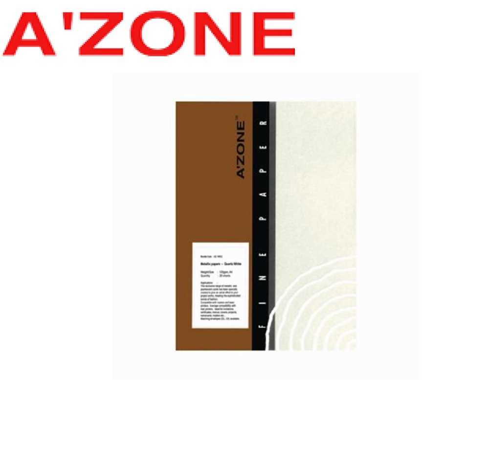 Azone Fine Metallic A4 Paper (Pack of 20) 120g Online at Best Price