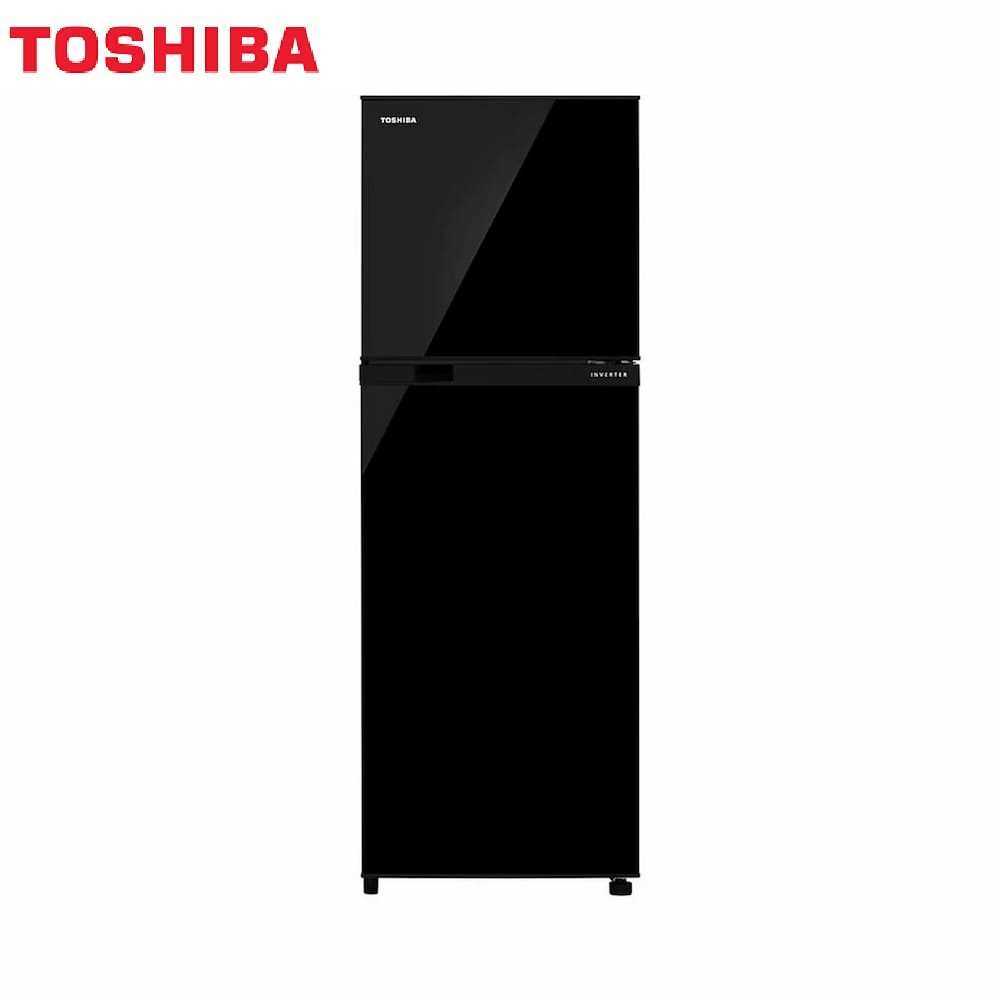 Toshiba GRA25SU 192L Top Mounted 2 Doors Fridge (Black) Online at