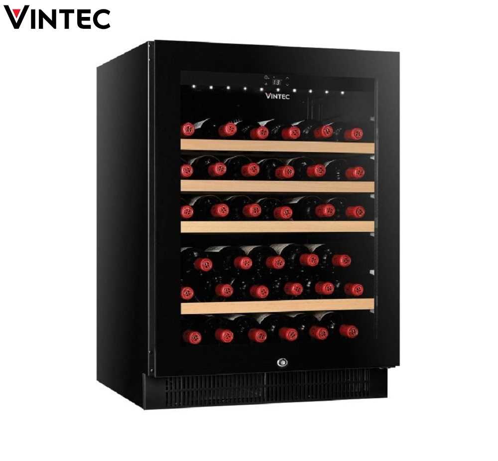 Vintec VWS050SBA/ VWD050SBAX Wine (50 Bottle) Black Online