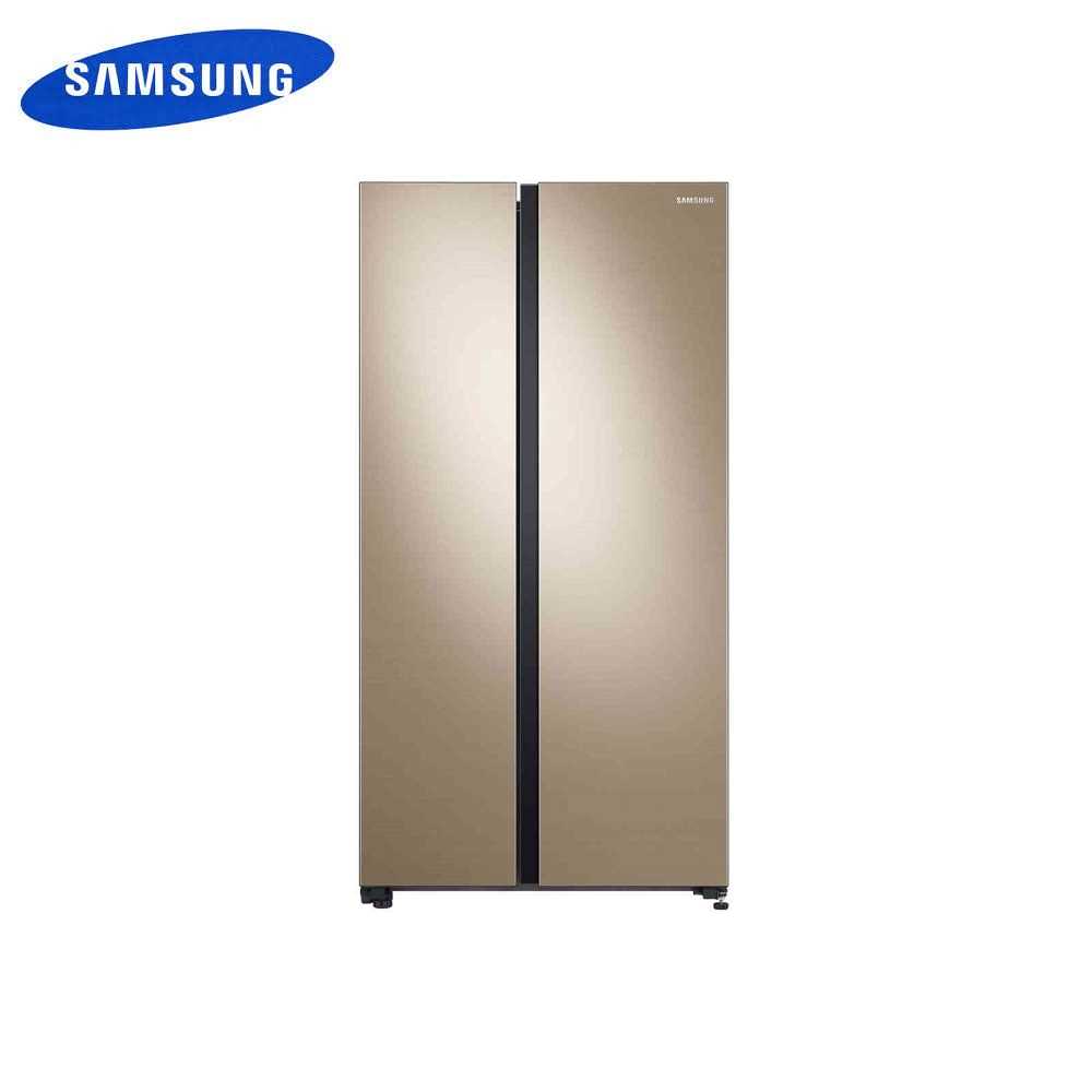 Samsung RS62R5006F8/SS SpaceMax Side by Side Fridge (Gentle Gold