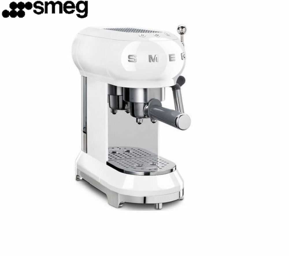 Smeg ECF01WHUK Expresso Coffee Machine White Online at Best Price
