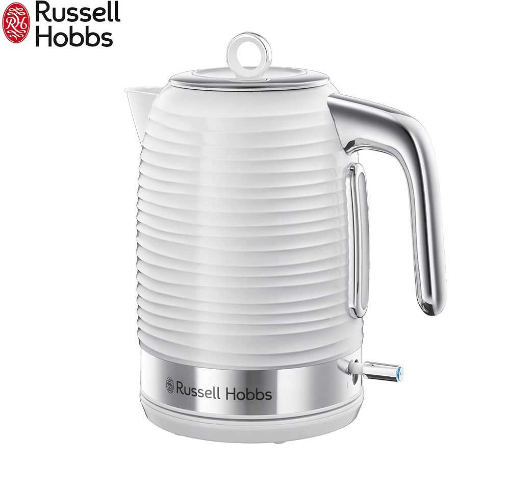 Russell Hobbs 2436070 Inspire Electric Kettle with 3000W Fast Boil & 1