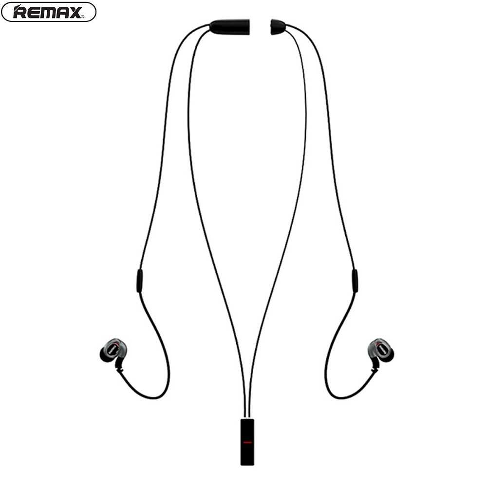 Remax S8 Neckband Wireless Earphones with Mic (Black) Online at Best