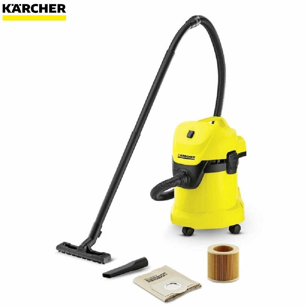 Karcher WD3 Wet And Dry Vacuum Cleaner (Yellow) Online at Best Price in Singapore only on