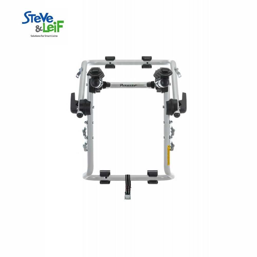 Peruzzo Trunk Bike Rack Venezia 3 Bicycle Rack for Sedans and