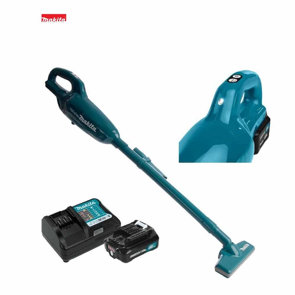 Makita CL107FDSAW 1 X 12V 2.0AH Cordless Vacuum Cleaner (Blue