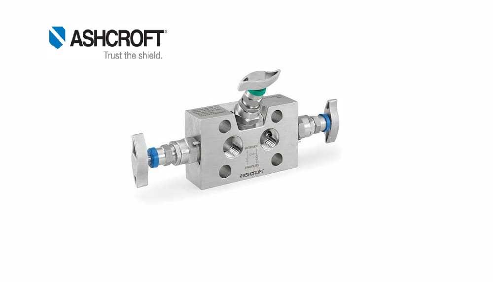 Ashcroft V02 3 Valve Direct & Remote Mount Manifold (Silver) Online