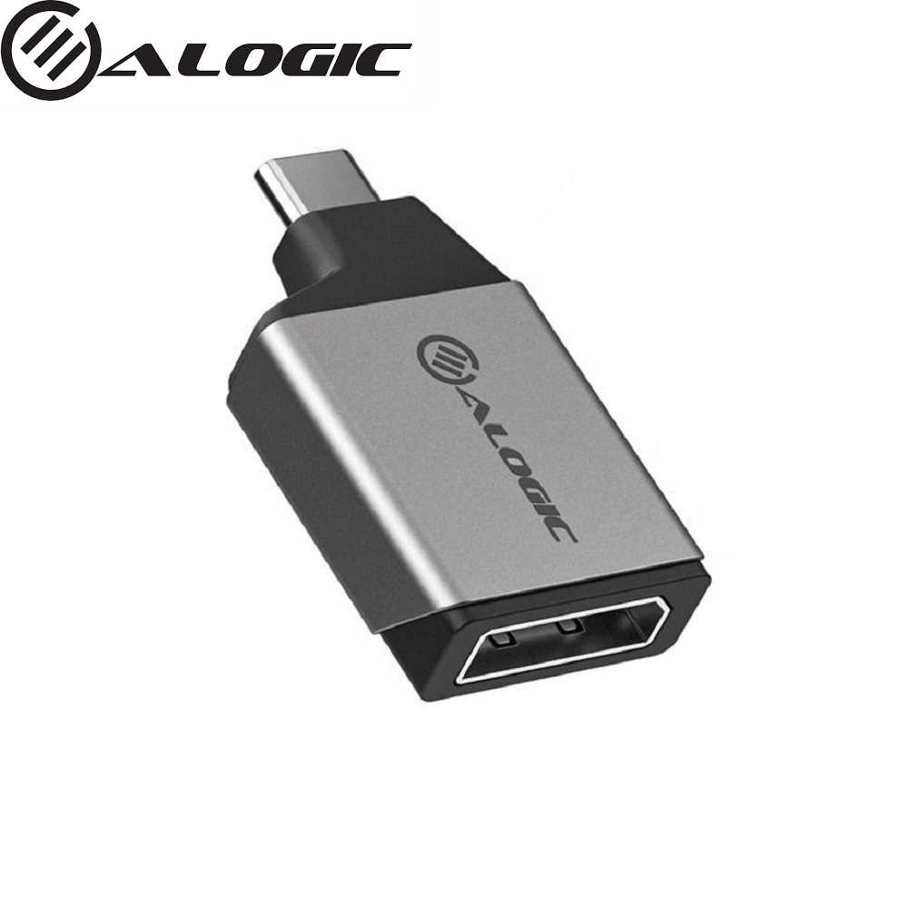 Alogic ULCDPMNSGR Ultra Mini USBC to DisplayPort Adapter (Space Grey