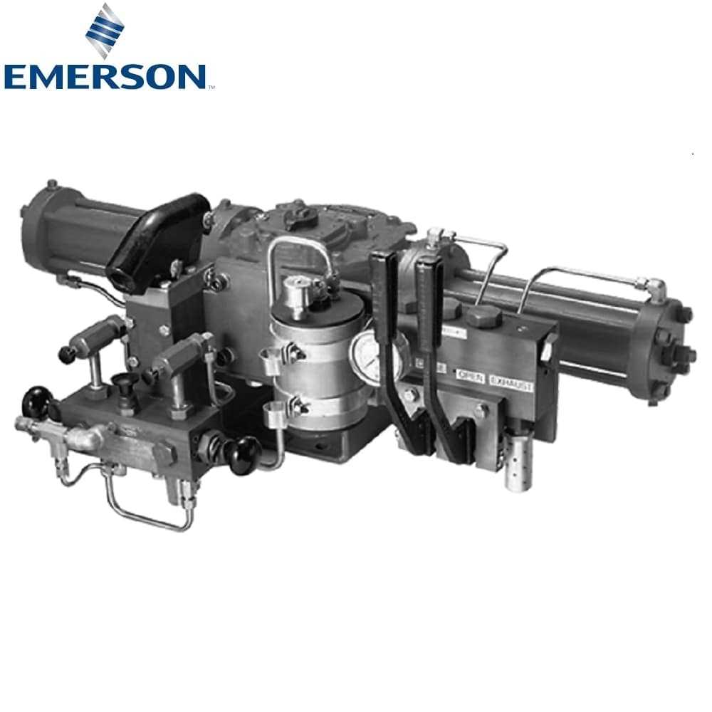 Emerson Bettis GTD Scotch Yoke Valve Actuator (Black) 90 Degree