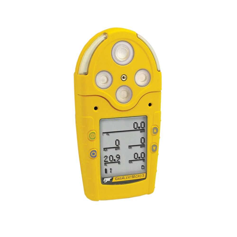 GasAlertMicro 5 MultiGas Detector (Yellow) Online at Best Price in