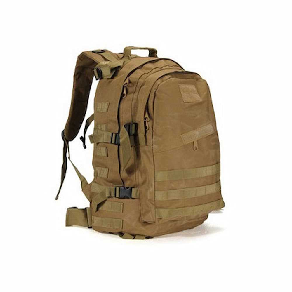 Outdoor Adventure Military Grade Backpack (Brown/Black) Online at Best Price in Singapore only