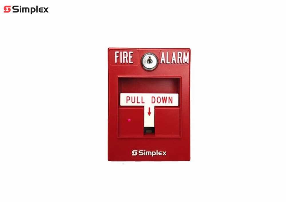 Simplex Addressable Fire Alarm Manual Pull Stations Online at Best
