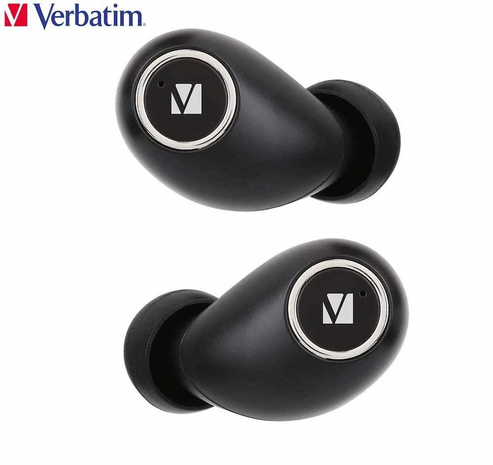 Verbatim 66348 5.0 TWS Bluetooth Earbuds (Black) Online at Best Price