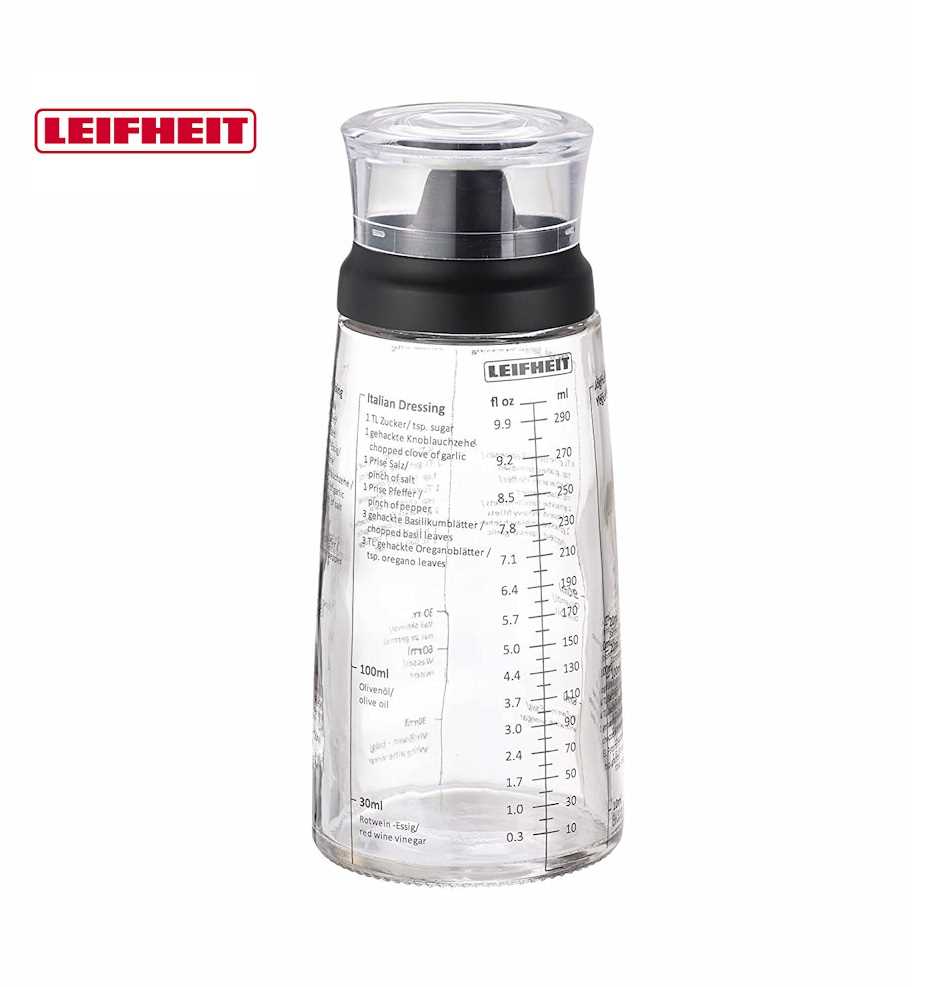 Leifheit L03195 Salad Dressing Oil Shaker Bottle 300ml Online at Best