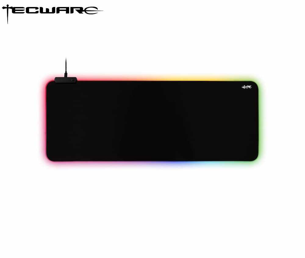 Tecware HasteXL/XXL RGB Gaming Mouse Pad (Black) Online at Best