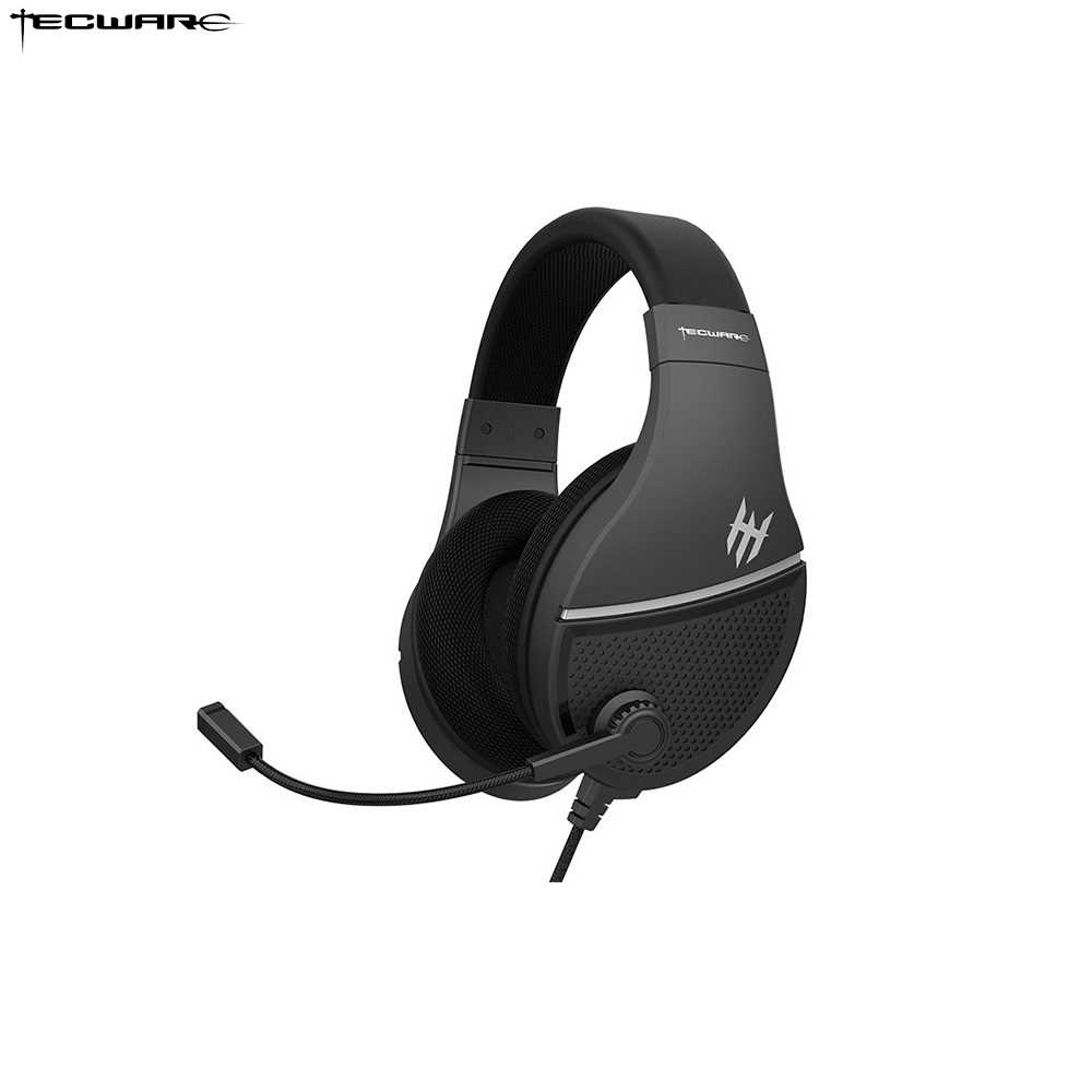 Tecware TWACQ2BK 3.5mm Wired Gaming Headset with Mic (Black) Online at Best Price in