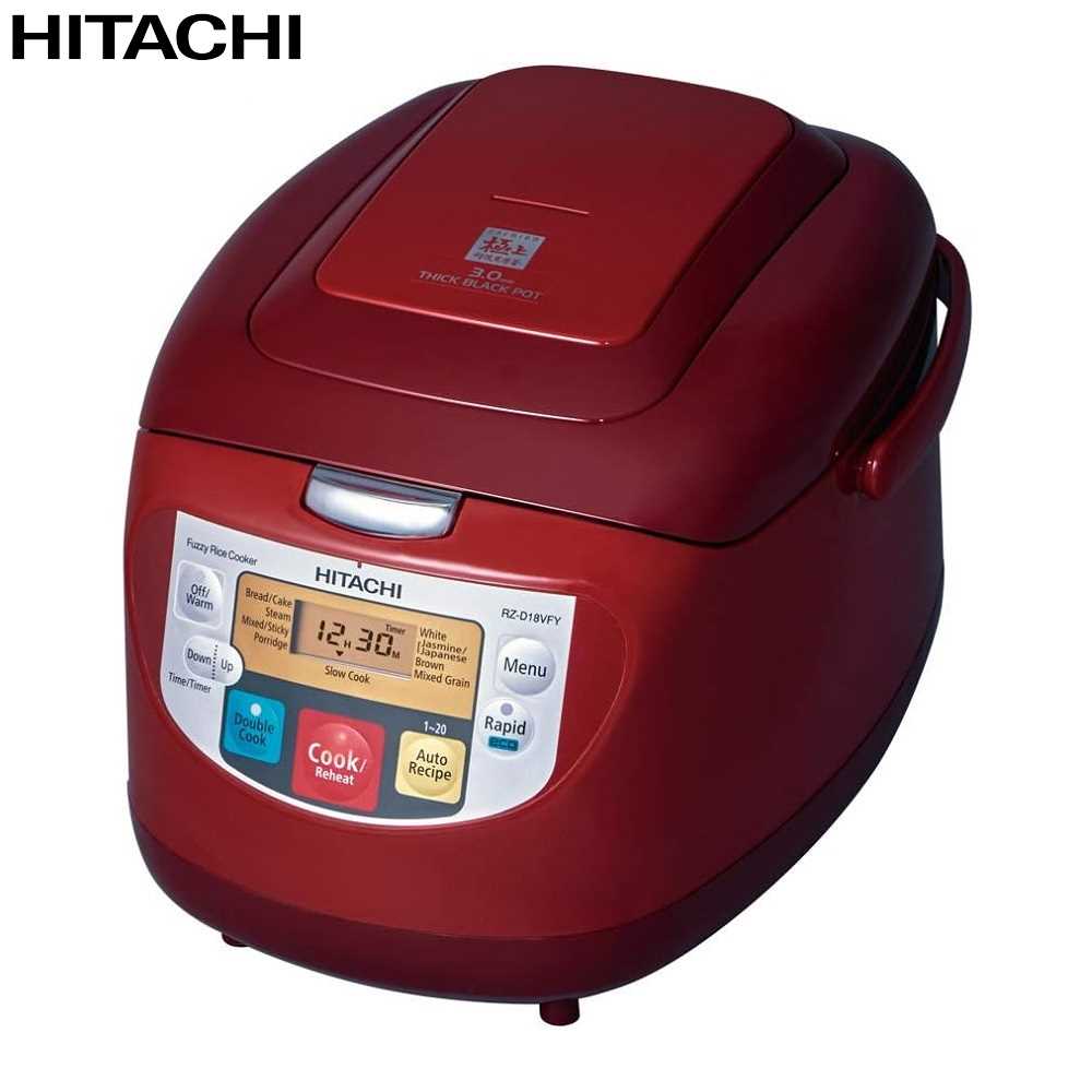 Hitachi RZD10VFY 1.8L Rice Cooker (Red) Online at Best
