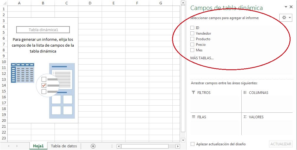 paso a paso para crear una tabla dinamica en exel